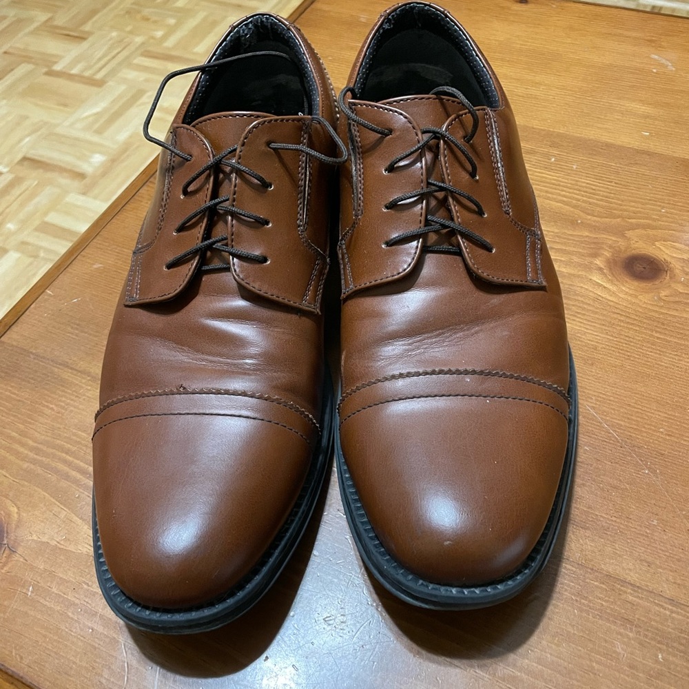 Docker Brown 10 1/2 Dress Shoes